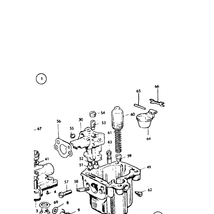 Volvo Carburateur revisie set Zenith 36VN voor B18A  Amazon 121  Amazon 122 S  Amazon 220  P 210 Duett  PV44  PV 445 DUETT  PV544 Volvo onderdeel nr 276286