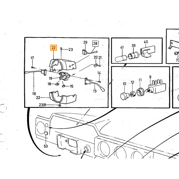 Volvo Lamp 12 volt 1.2 W 17 t 5mm dashboard P1800E+ES+140+164+240+260 740 760 940 960 S60 V70 850 c70(steeklampje 989800-942327) W2x4 6D  Volvo onderdeel nr 277747