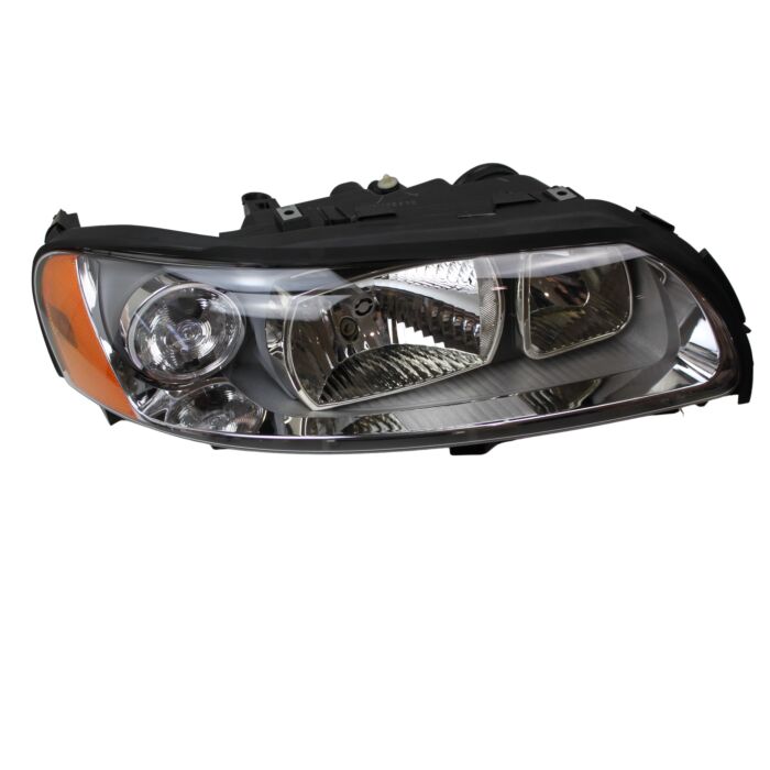 Koplamp voor Rechts Volvo V70 S60 2004>2007 kunststof H7 	30648209   30648213   30698836