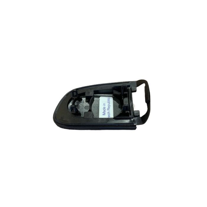 Volvo portier handle buitenkant afschermplaatje xc90 rechts zonder sleutelgat naast de klink donkergrijs Volvo onderdeel nr 30753904
