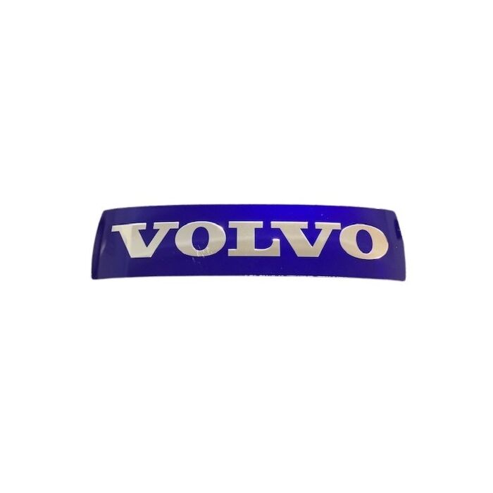 Sticker Volvo embleem radiator grille 28 mm 115 mm Volvo C30 C70 (2006-) S40 (2004-) S60 (2011-) S80 (2007-) V40 (2013-) V40 XC V50 V60 V70 (2008-) XC70 (2008-) XC90 (-2014)