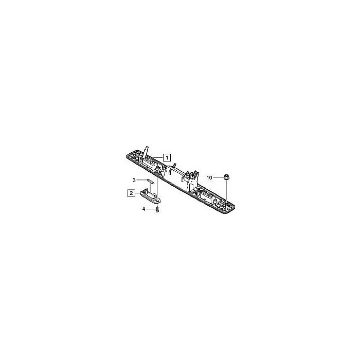 Volvo koffer handgreep v70 xc70 2008+ Variant code: L703 L901 en CH -190962   Volvo onderdeel nr 31253018