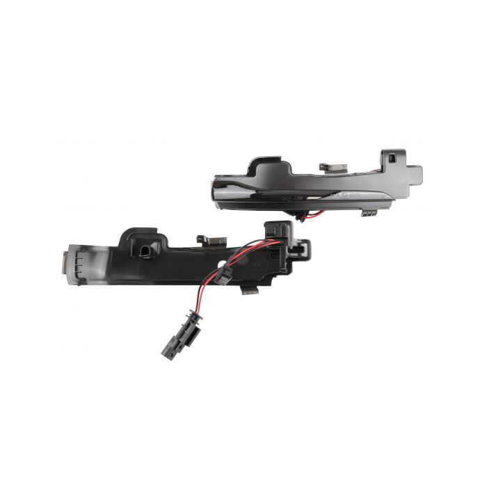 LED-sidoblinkers till spegel, rökt lins Dynamic, 1 par S60, S80, V40, V60, V70