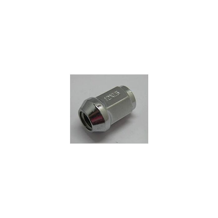 Moer wielmoer chroom M12X 1.50 35mm lang 60gr conus set 10 st