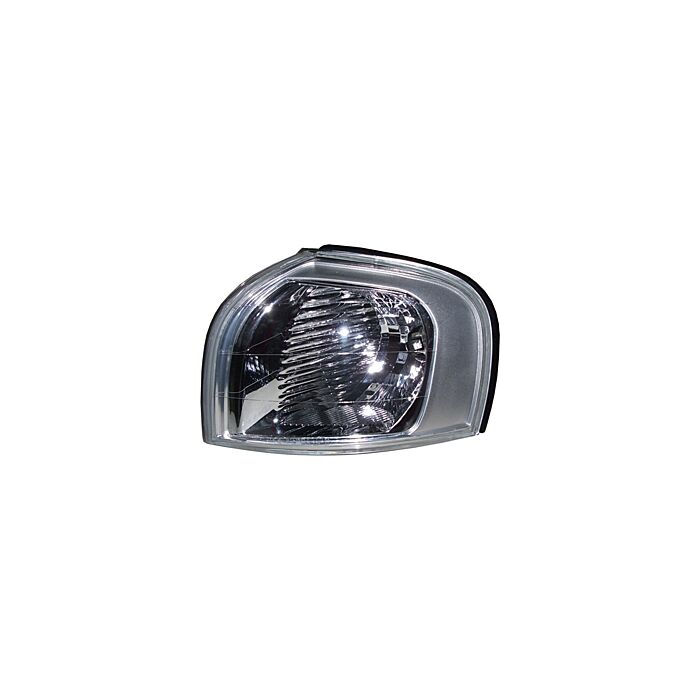 hoek / side lamp zilver links S80 knipperlicht richtingaanwijzer