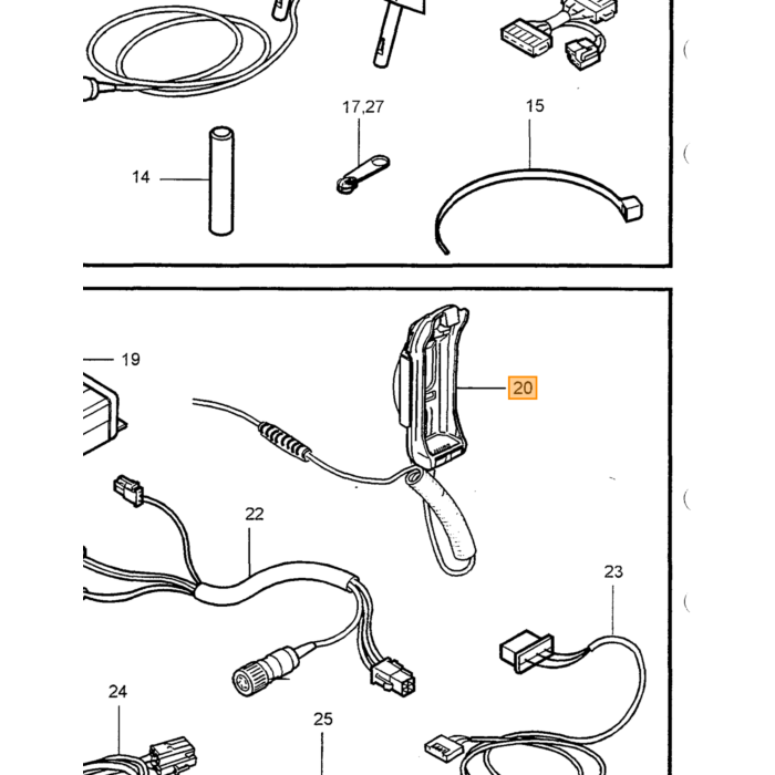 Volvo Antenne Adapter Volvo onderdeel nr 3533883