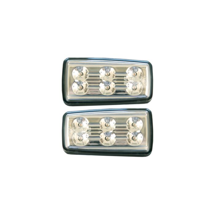 zij lamp kristal sidemarker chroom huis Links en rechts passend S70 940 760 260 740 240 850 960 V70 780