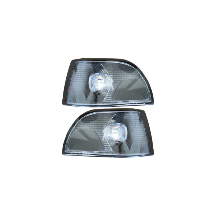 Side lamp zwart knipperlicht richtingaanwijzer set  Links en rechts passend V70 S70