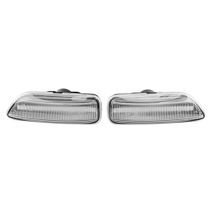 LED-zijlamp  heldere lens  dynamisch amber  1 paar S60  S80  V70  XC70 Cross Country  XC90