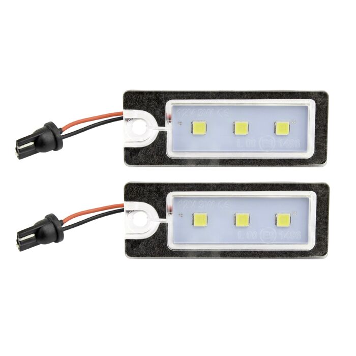 LED-nummerplåtsbelysning, 6000K, 1 par S60, S80, V70, XC70 Cross Country, XC90