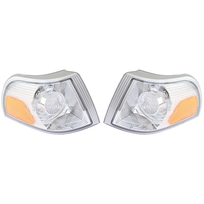 Knipperlicht  V70 S70 hoek / side lamp chrome USA Links en rechts passend 