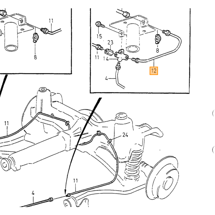 Volvo Remslang voor 740+940+960+V90+850+V70+S70 -1999 345 S70 740 850 960 V70 940 V90 760 S90 C70 780 Xc70 Volvo onderdeel nr 3546813
