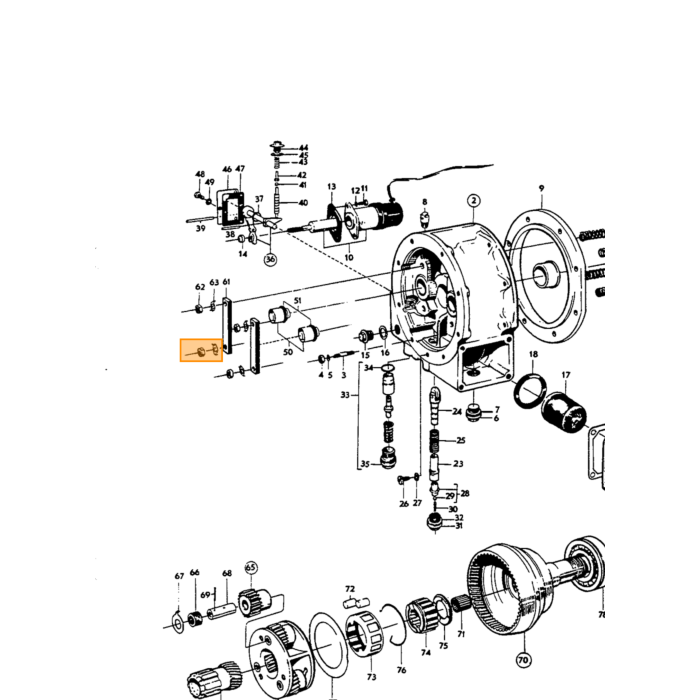 Volvo Lager versnellingsbak M40+M41 niet meer leverbaar Volvo onderdeel nr 380172