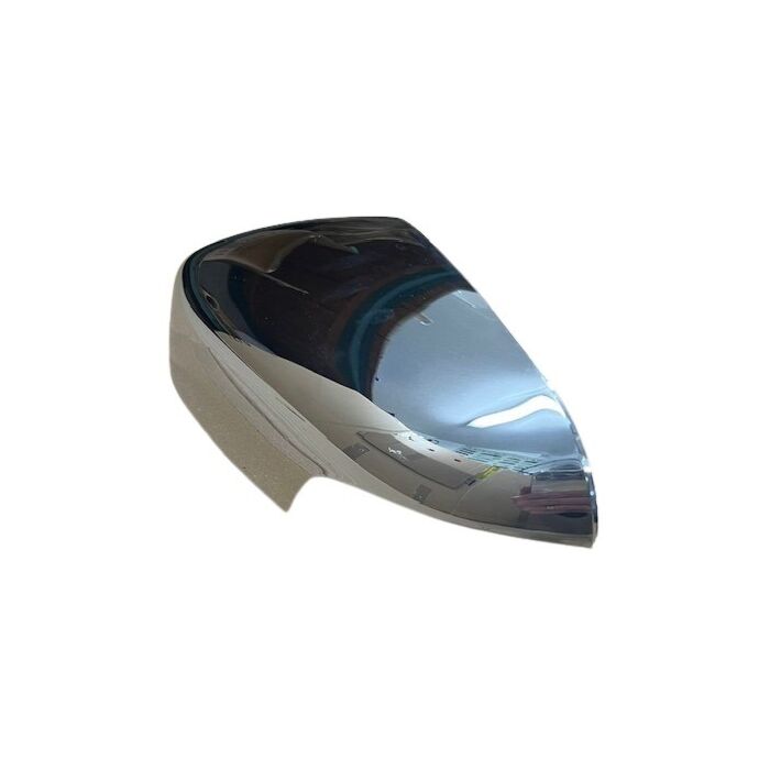 Spiegelkap buitenkant links Volvo S60 -2009 S80 -2006 V70 P26 Chroom met knipperlicht uitsparing