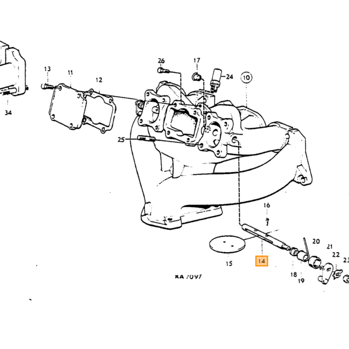 Volvo Naaf krukasring distributiezijde B18+B20 flens pas bus AmazonPV544+Duett+P1800 Volvo onderdeel nr 418264