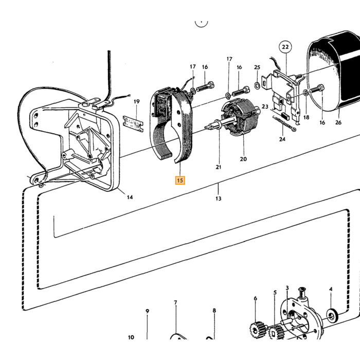 Volvo Schakelaar verwarming koel ventilator PV544+Duett+Amazon kachelmotor Volvo onderdeel nr 654444
