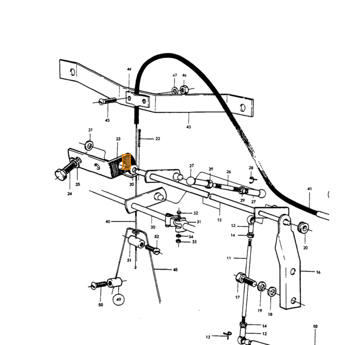 Volvo Pakkingset deurklink+slot PV444+PV544+Duett (set 5st) rubber ringen Volvo onderdeel nr 655533