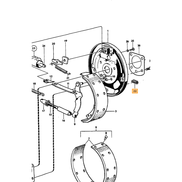 Volvo Ring afdichting hoofdremcilinder reservoir Amazon 672769 Volvo onderdeel nr 65662