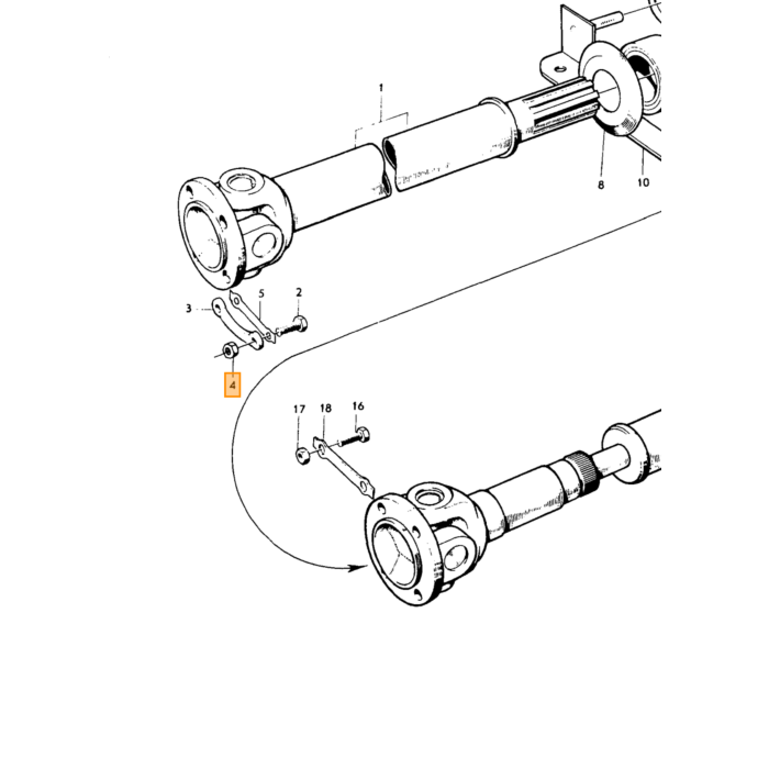 Volvo Pakking achteras Links/Rechts Duett/ama kombi Volvo onderdeel nr 657579