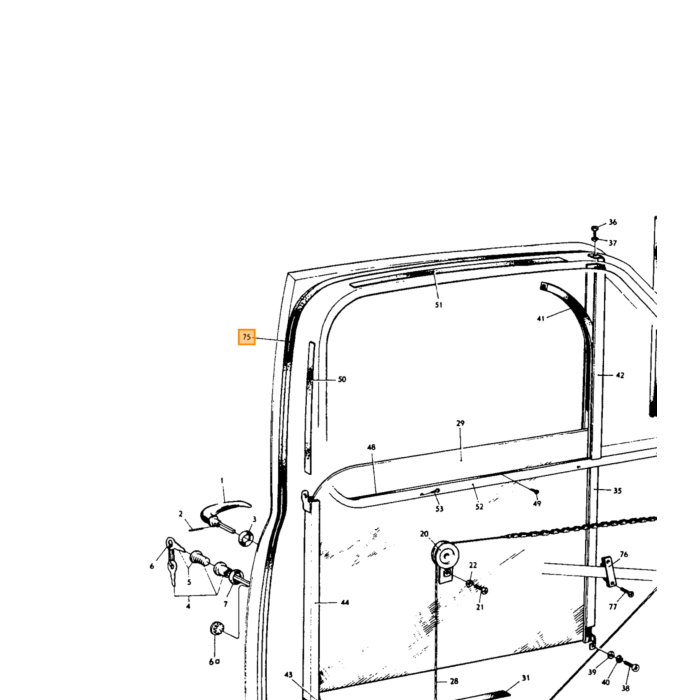 Volvo Dashboard bekleding PV544+Duett origineel  Volvo onderdeel nr 658249