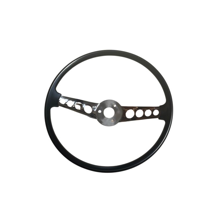 Volvo Stuurwiel P1800 replacement zonder naaf en dop 38cm Volvo onderdeel nr 664445REP
