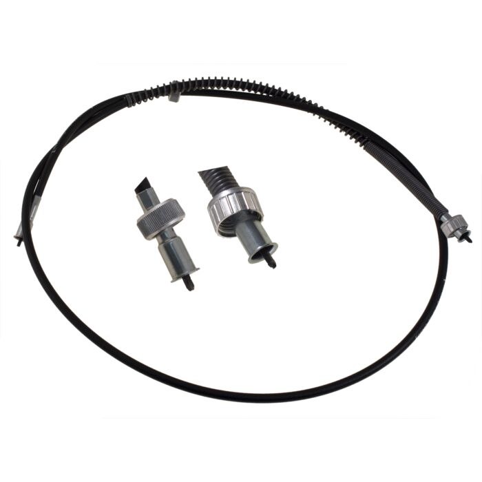 Kilometerteller kabel  Amazon M41+BW35 automaat Amazon 1963+ ( 1970 mm 16MM aansluiting aan tellerklok) overdrive 189cm