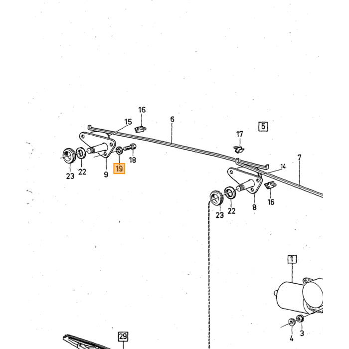 Volvo Ruitesproeier nozzle sproeier Amazon dubbel zie 1382494 Volvo onderdeel nr 672631