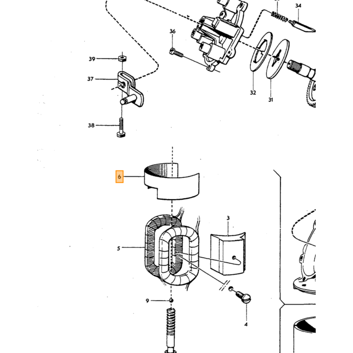 Volvo moer revet amazon p1800 140 164 lichtschakelaar chroom Volvo onderdeel nr 673225