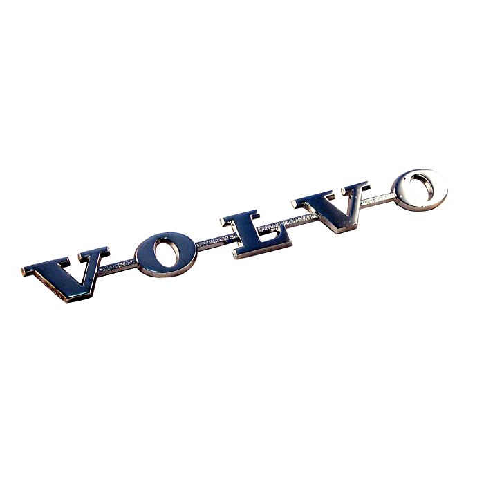 Volvo Embleem inchVOLVOinchkoffer 140+164 niet meer leverbaar Volvo onderdeel nr 677724