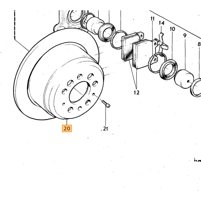 Volvo Rem vloeistof reservoir Amazon B20+140 transparant voor 1212406 en 676256 Volvo onderdeel nr 678091