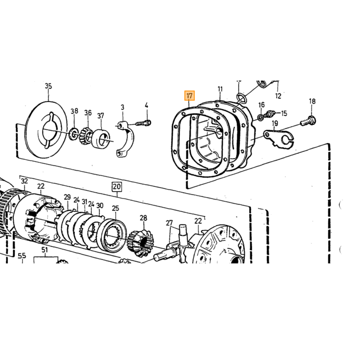 Volvo Pakking Volvo onderdeel nr 6814287