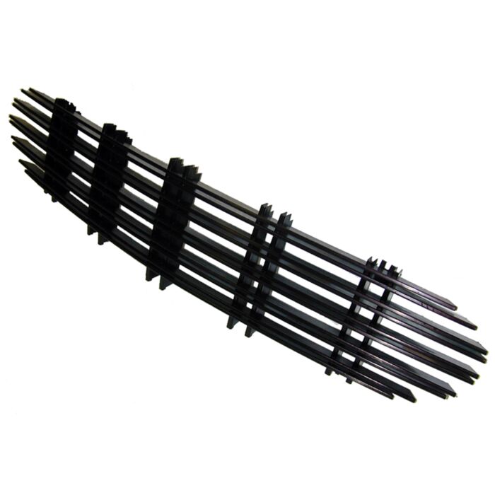 Grille P1800 1970-1971 zwart aluminium ch 30.001-37.549 niet meer leverbaar
