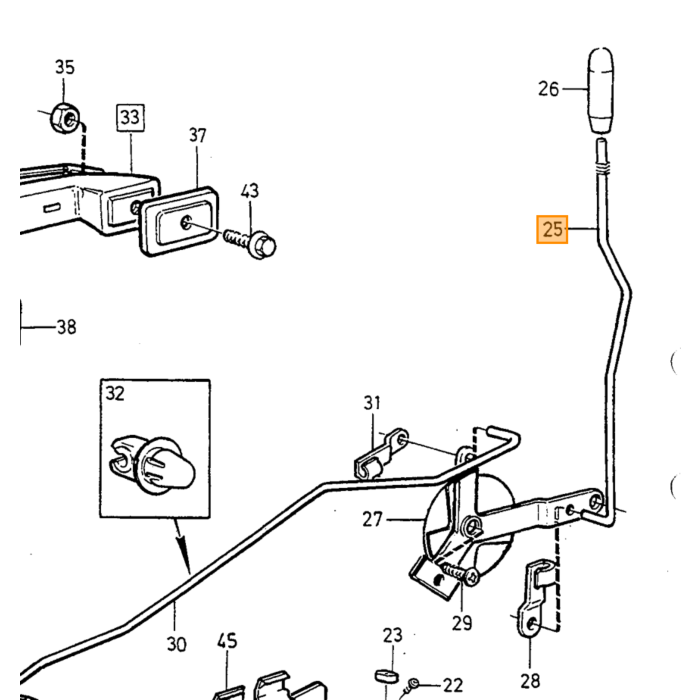 Volvo ophanging Volvo onderdeel nr 6848158