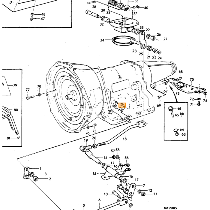 Volvo Kogel koppeling BW35=679825 niet meer leverbaar Volvo onderdeel nr 688219