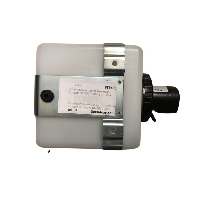 Volvo Ruitensproeier pomp +reservoir Amazon+P1800+140+164 1966+ Volvo onderdeel nr 688400