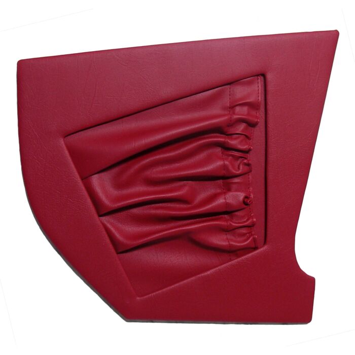 Bekleding P1800S zijpaneel +tas rechtsvoor rood zie SET 691034