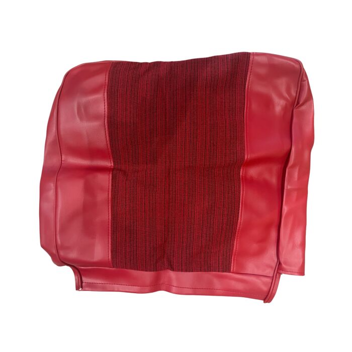 Volvo Bekleding Amazon stoelhoes rood vinyl-stof zitting+RUG SET 1963-1964 159-251 414-247 incl 691235 Volvo onderdeel nr 691234