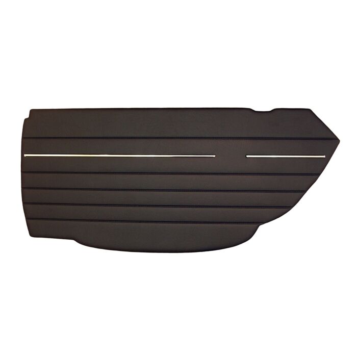 Volvo Bekleding 1800S+E deur portier links+rechts incl 691418 boven zwart Volvo onderdeel nr 691417