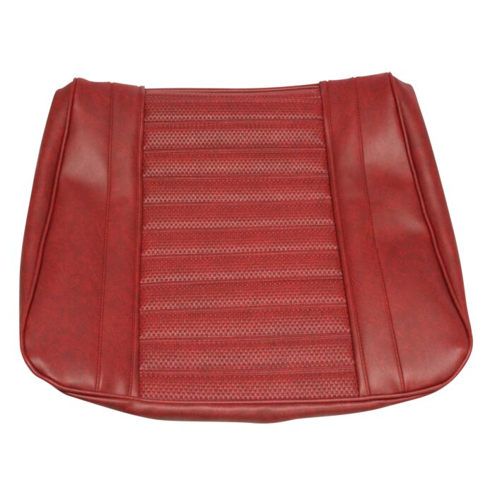 Volvo Bekleding Amazon stoelhoes rood vinyl zitting + rug SET 1965-1966 175-523 167-416-510-175-420-514 incl 691437 Volvo onderdeel nr 691434
