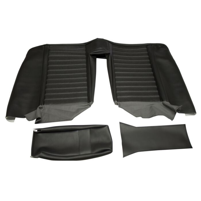 Volvo Bekleding Amazon 4 deurs achterbankhoes rug zwart  see 691464 Volvo onderdeel nr 691465