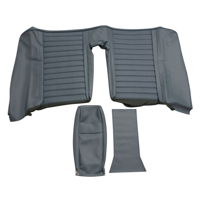 Volvo Bekleding Amazon 2D achterbank hoes rug blauw 1965 419-517 Volvo onderdeel nr 691477
