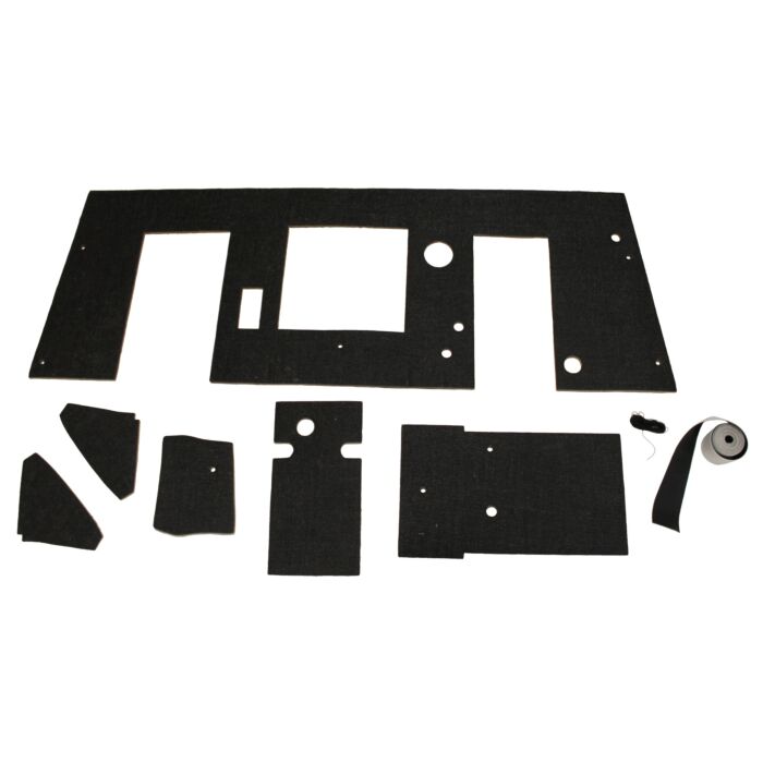 Volvo Isolatiemat schutbord Amazon 1965+  Volvo onderdeel nr 691581