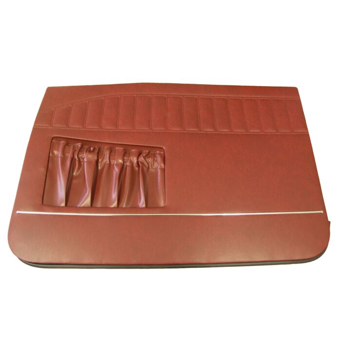 Volvo Bekleding Amazon 4D deurpaneel Linksvoor rood -1966 175-523 Volvo onderdeel nr 691805