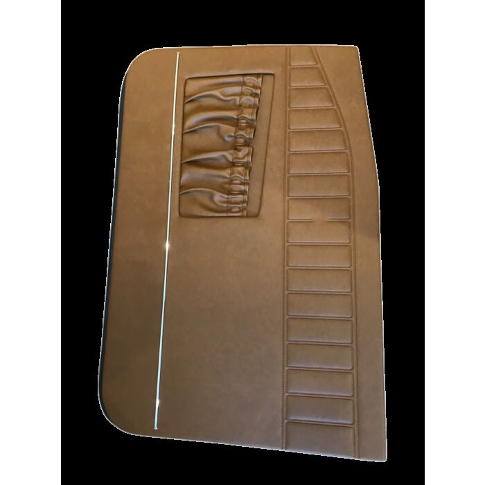 Volvo Bekleding Amazon 4 deurs deurpaneel Links+ rechts voor bruin 1966-1968 184-187-519 SET incl 692144 voor sedan en amazon combi Volvo onderdeel nr 692143