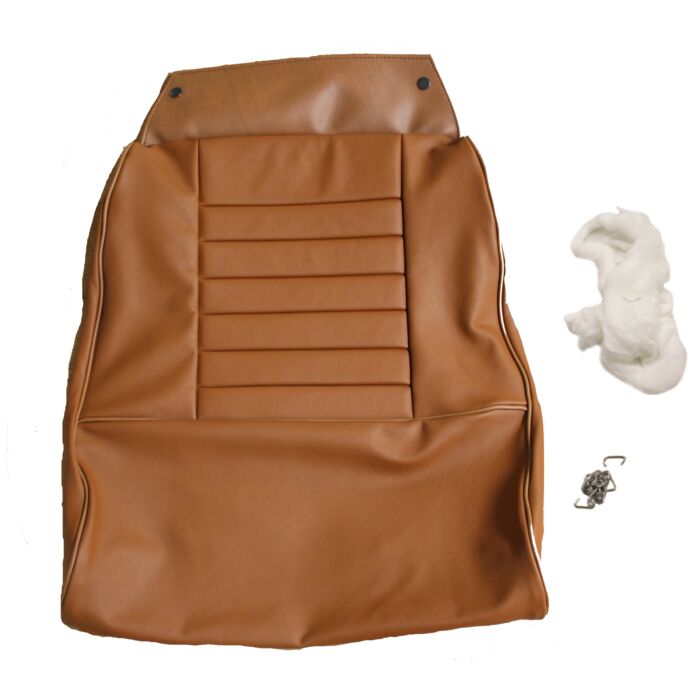 Volvo Bekleding P1800 stoelhoes bruin zitting+rug SET incl 692172 310-557 Volvo onderdeel nr 692171