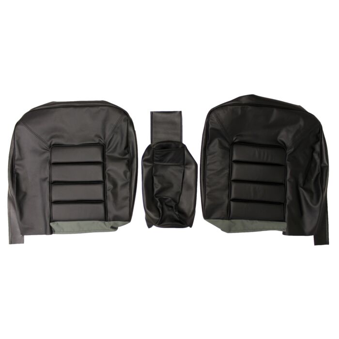 Bekleding 164 ch-22322 +140GL achterbank set  zwart 1967-1970