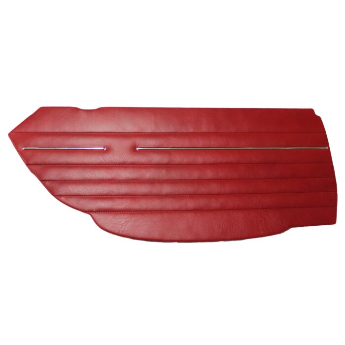 Volvo Bekleding P1800E deurpaneel rechts bovendeel rood Volvo onderdeel nr 694203