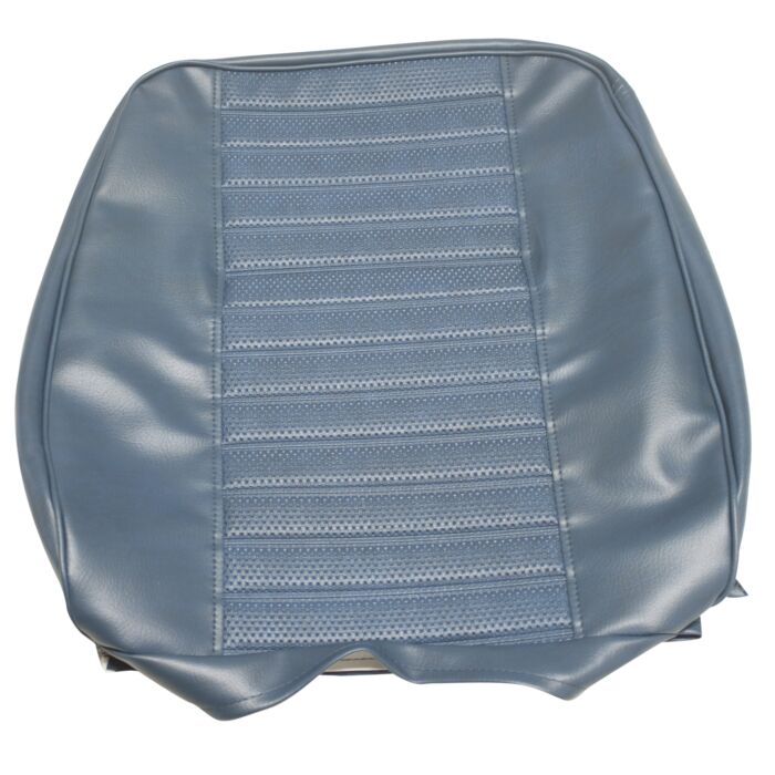Volvo Bekleding Amazon stoelhoes blauw vinyl rug 1970 435-637 zie SET 695085 Volvo onderdeel nr 695089