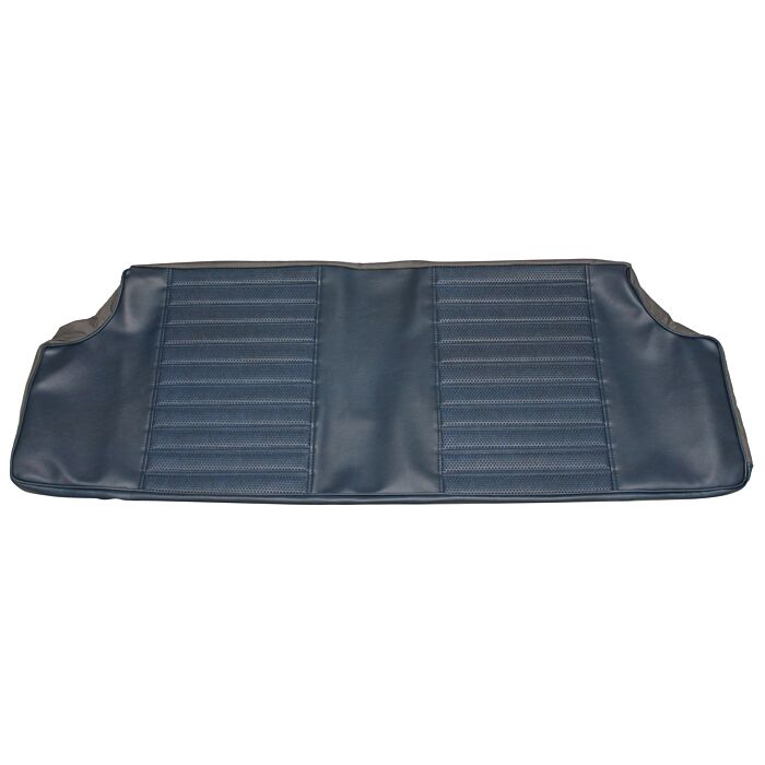 Volvo Bekleding Amazon 2 deurs achterbankhoes zitting blauw 1970+ 435-637 SET incl 695093 rug. Volvo onderdeel nr 695092