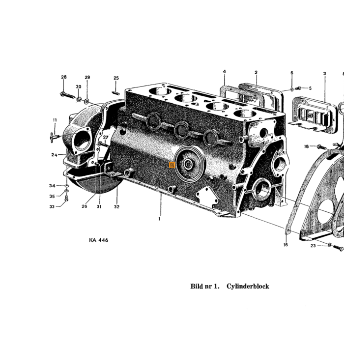 Volvo Vriesplug B16 50.6mm (47mm inwendig) (1 motor 4 st nodig) Volvo onderdeel nr 70792